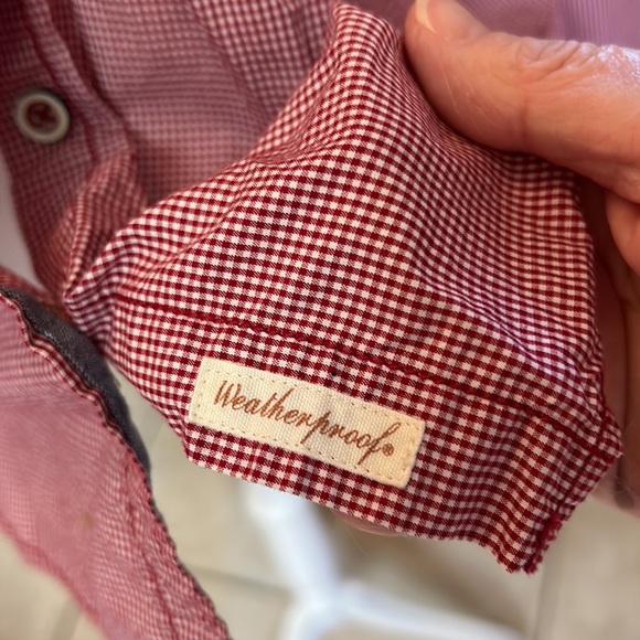 Original Weatherproof Vintage Womenβs Long Sleeve Button Down Shirt Large NWOT - Picture 5 of 14